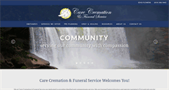 Desktop Screenshot of carecremationservice.com